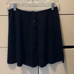 Express button up 90s mini skirt